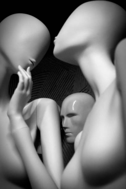 istock Two Mannequins look each other 1310579785