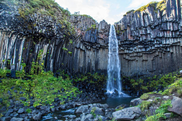 istock The beautiful Svartifoss waterfall in Iceland