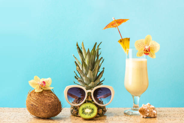 istock Pina Colada Cocktail Drink 1310583839