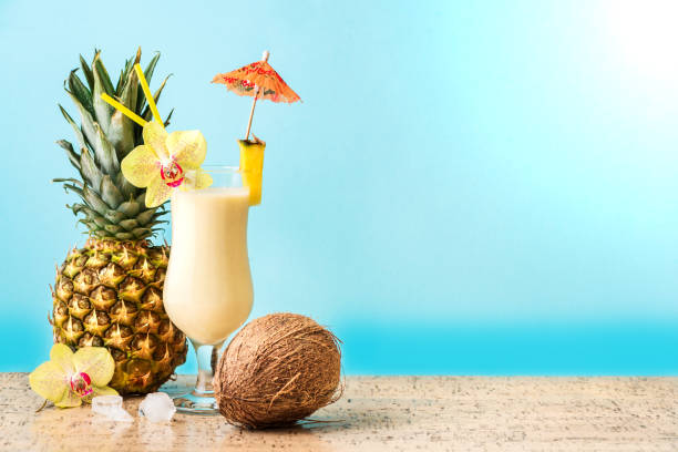 istock Pina Colada Cocktail Drink 1310583883