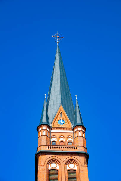 istock Frankfurt on the Oder, Germany - March 30, 2021- Holy Cross Church in Frankfurt on the Oder. 1310590508