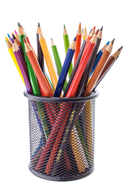 istock colored pencils in a metal stand 1310594124