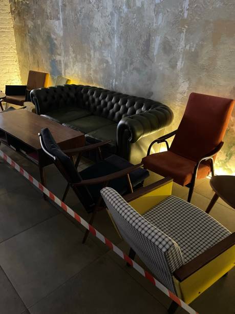 istock chairs and table during quarantine in a cafe indoor 1310595623