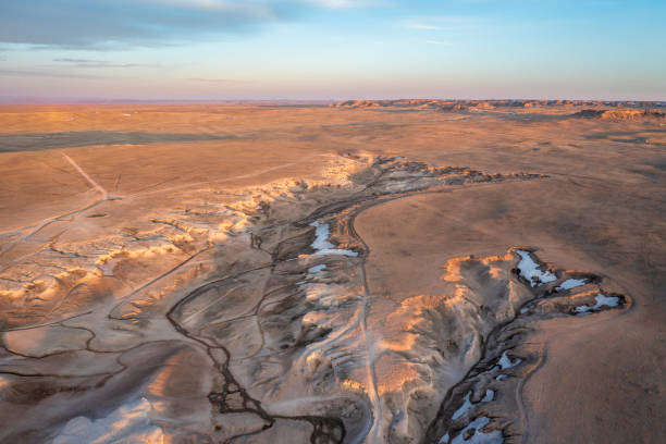 istock arroyo in northern Colorado prairie 1310598822
