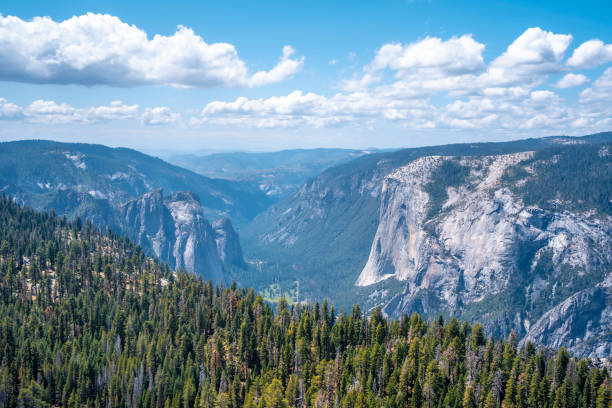 Views from Sentinel Dome, El Capitan and Yosemite National Park. United States"t Views from Sentinel Dome, El Capitan and Yosemite National Park. United States"t vernal utah stock pictures, royalty-free photos & images