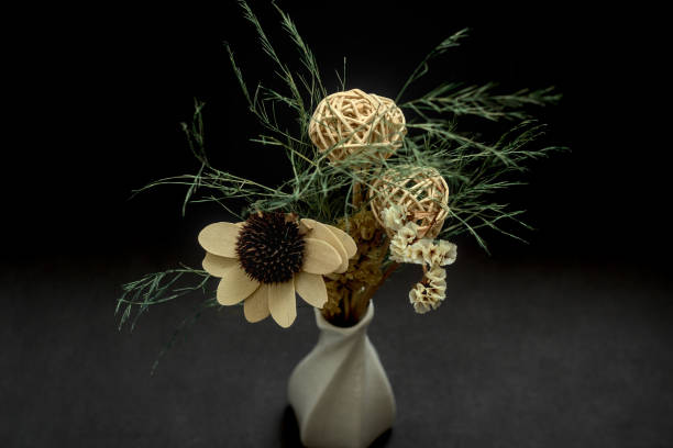 istock wooden artificial flowers and plants 1310609855