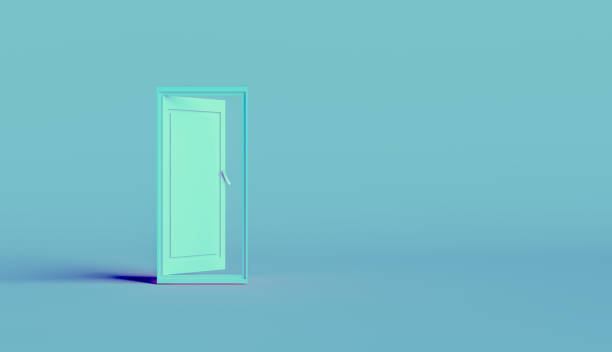istock abstract door without room, minimal door and discovery concept 1310612255