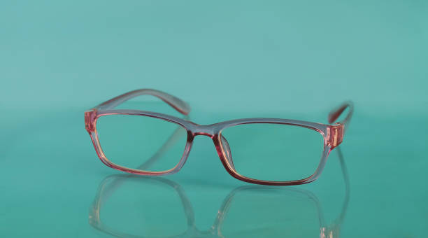 istock Modern eye glasses  with shiny frame For reading daily life. 1310613174