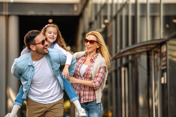 istock Young family ready for summer vacation 1310615748