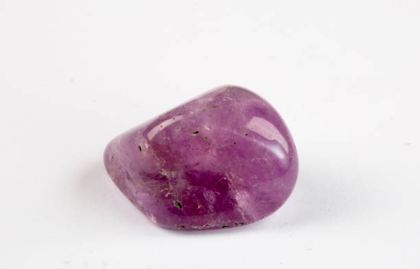 istock Amethyst isolated on white background. Horizontal close-up. 1310615874