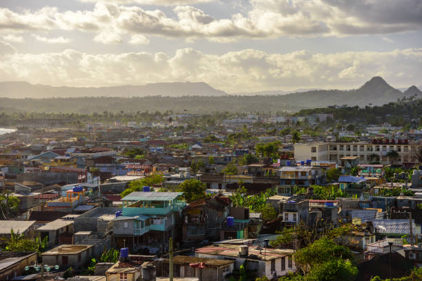 istock View over the oldest city in Cuba, Baracoa 1310626717