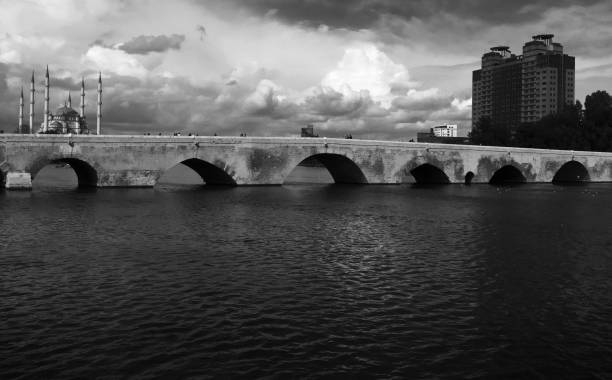 istock Walking  on bridge to history in Adana 1310633389