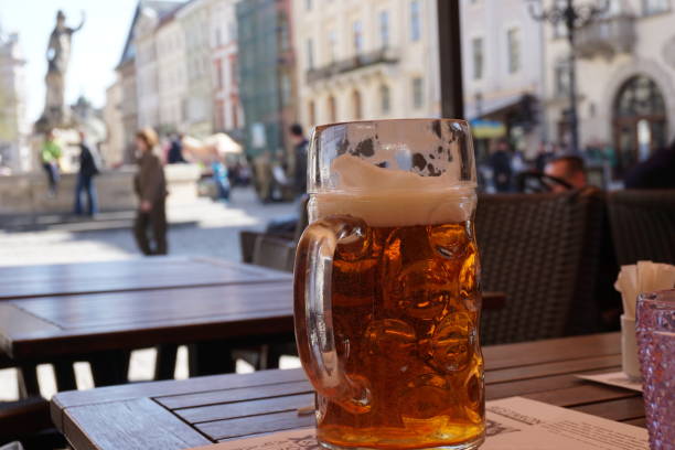 istock Pint of Beer at Rynok Square L'viv (Lviv) 1310636418