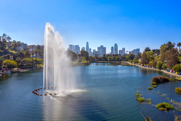 istock Echo Park Los Angeles Skyline 1310641522