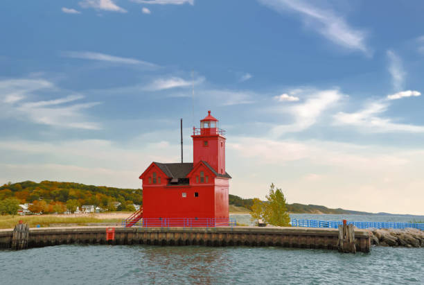 istock Big Red Lighthouse-Holland Michigan 1310642901
