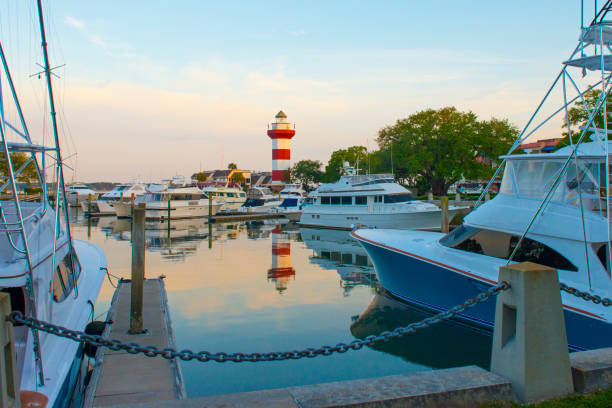 istock Lighthouse-Harbor Town-Hilton Head Island South Carolina 1310643622