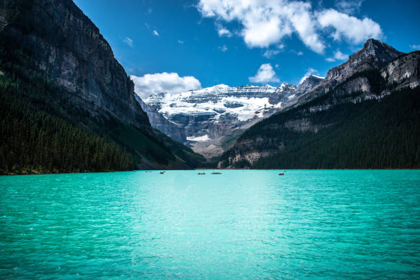 istock Lake Louise on a beautiful summers day 1310660231