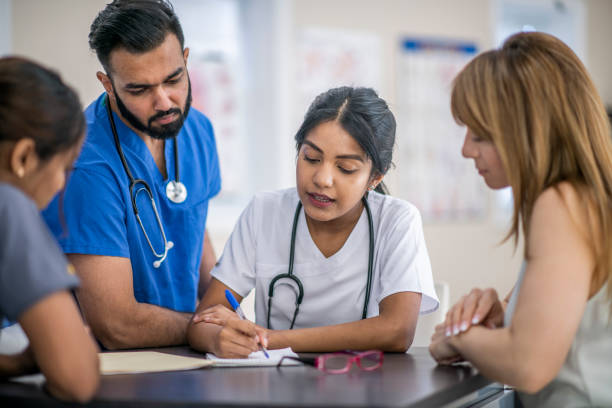 istock Nursing Students Meeting With Doctors At The Hospital 1310664446