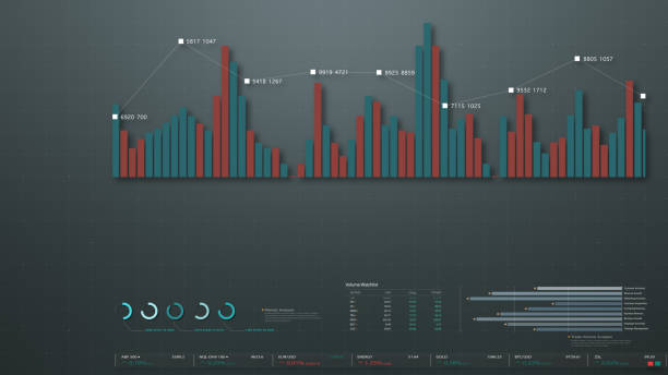 istock Business Infographic Screen Mockup Presentation 1310679037