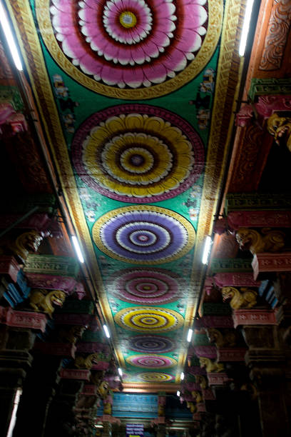 istock Ceiling at  Meenakshi Temple, Madurai 1310687171
