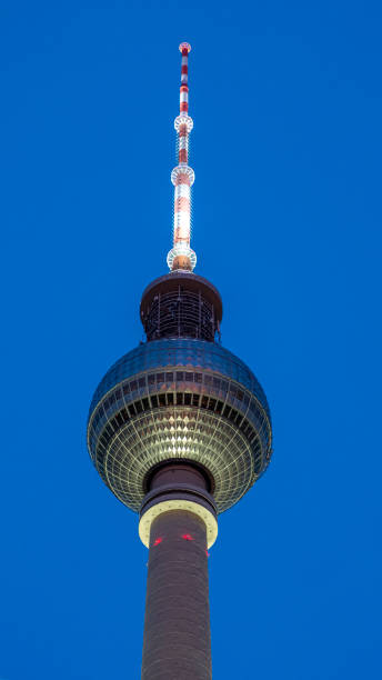 istock Berlin TV tower at Alexanderplatz at sunset, Germany 1310688517