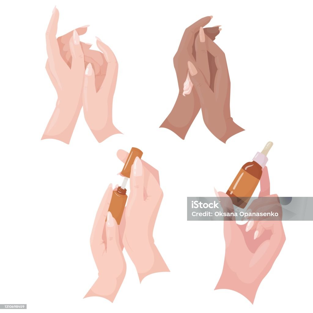 Đặt Bàn Tay Phụ Nữ Đẹp Với Móng Tay Sơn Móng Tay Chăm Sóc Tay Và ...