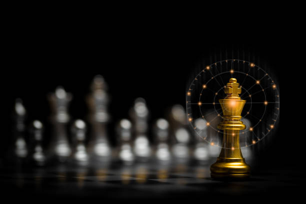 istock Chess board game for ideas and competition and strategy, business success concept. 1310702270