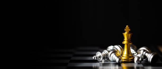 istock Chess board game for ideas and competition and strategy, business success concept. 1310702398
