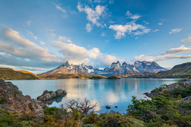 istock Sunrise at Torres del Paine 1310708503