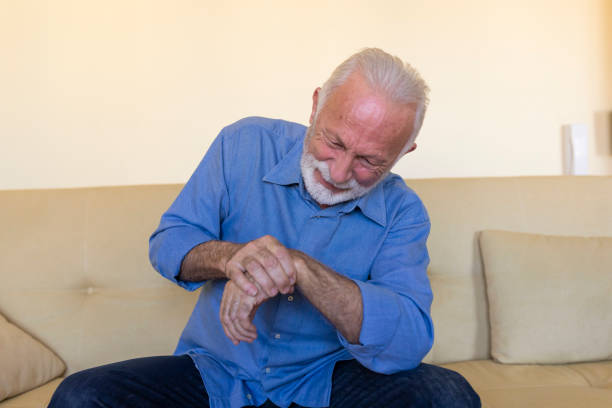 istock A Senior Bearded Man Has Chronic Problems with Pain in Hand Wrist. 1310710432