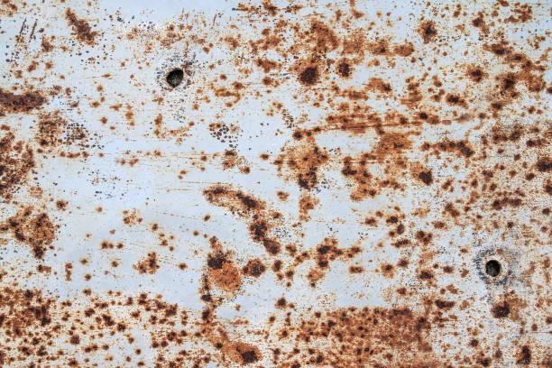 istock Abstract rusty grungy metal background 1310722136