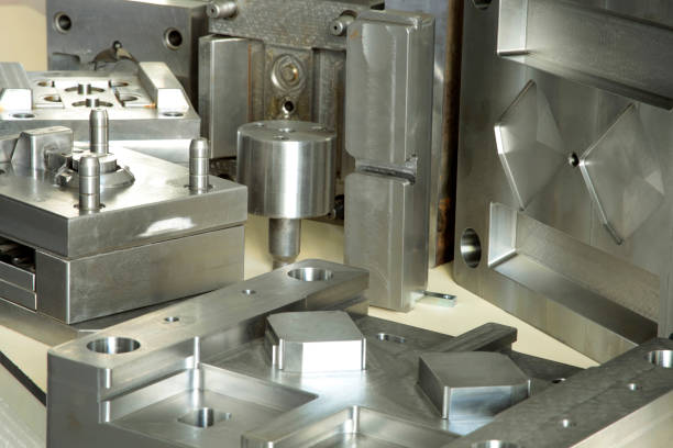 istock Industrial Metal Mold. Industrial abstract background. 1310722197