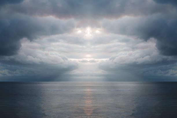 Dramatic crepuscular rays or \