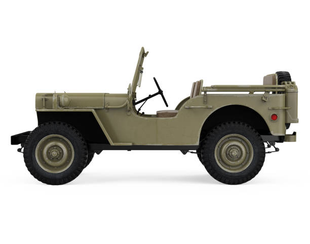 istock Military Vehicle Car Isolated 1310731506