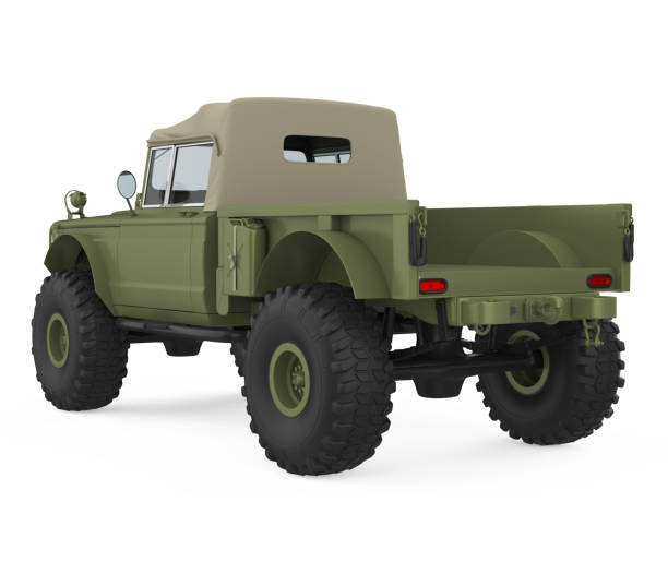istock Military Vehicle Car Isolated 1310731672