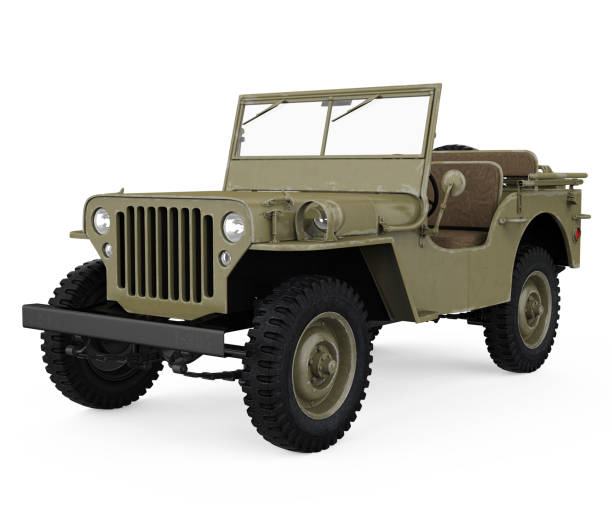 istock Military Vehicle Car Isolated 1310731715