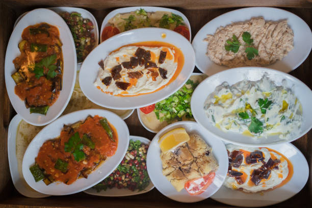 turkish appetizer tray