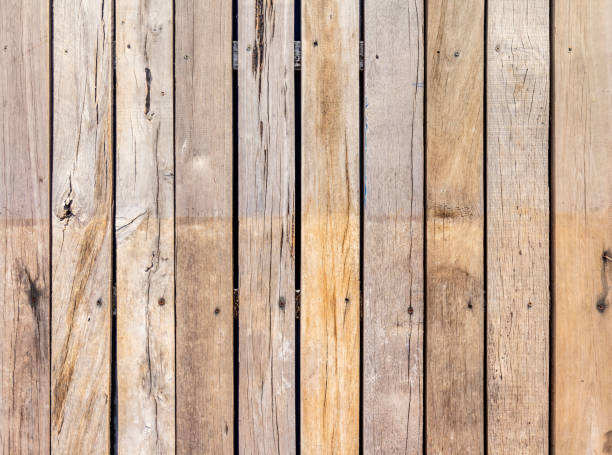 istock Old wood plank texture background 1310739605