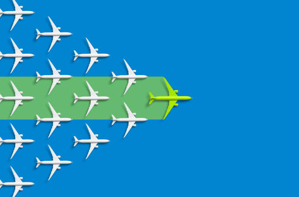 istock A swarm of Passenger planes 1310742364