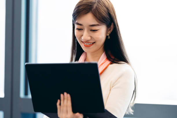 istock Asian businesswoman  working in office. 1310744352