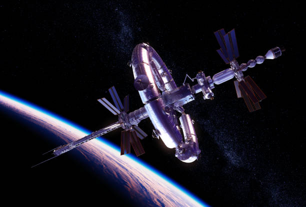 istock New Big Space Station Orbiting Planet Earth 1310752924