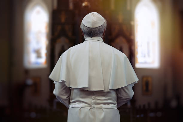 istock Pope in church 1310754774