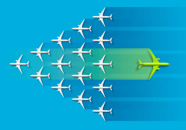 istock A swarm of Passenger planes 1310758241