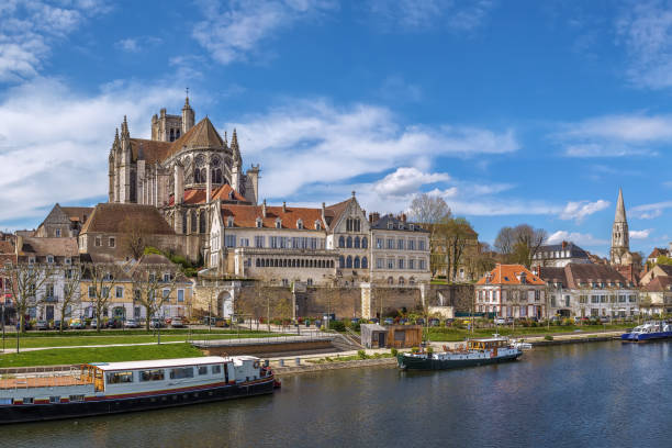 istock Auxerre Cathedral, France 1310767355