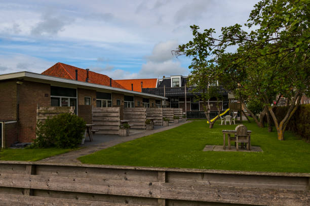istock Garden with slide in Hindeloopen, 1310769741