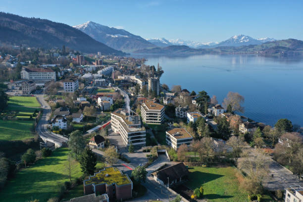 istock Zug City with Lake Zug 1310769843