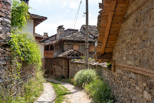 Village of Kovachevitsa with Authentic nineteenth century houses, Blagoevgrad Region, Bulgaria