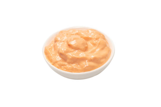 istock Sauce in a bowl isolated on white. 1310780719