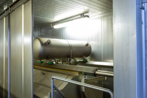 istock Instant freezing chamber for berries, fruits and vegetables. 1310785620