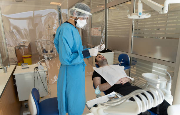 istock dental treatment in hospital 1310793630